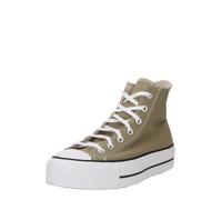CONVERSE Baskets hautes 'Chuck Taylor All Star Lift' olive / blanc, Taille 35-35,5