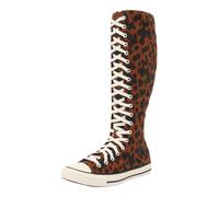 CONVERSE Baskets hautes 'CTAS' chocolat / cognac / noir / blanc, Taille 37,5