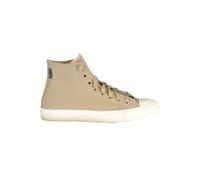 Converse - Baskets montante en cuir - Homme - Chaussures - Beige - Taille: 42 EU