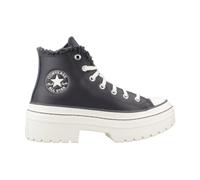 Converse - Baskets Montantes à Talon Cranté - Femme - Chaussures - Bleu - Taille: 36 1/2 EU