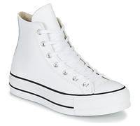 Converse Baskets montantes CHUCK TAYLOR ALL STAR LIFT CLEAN LEATHER HI in Blanc 36