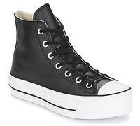 Converse Baskets montantes CHUCK TAYLOR ALL STAR LIFT CLEAN LEATHER HI in Noir 35