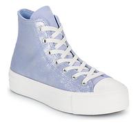 Converse Baskets montantes CHUCK TAYLOR ALL STAR LIFT PLATFORM SUEDE SHIMMER in Bleu 39 1/2