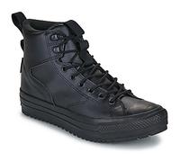 Converse - Chaussures déperlantes et chaudes - Chuck Taylor All Star Water-Repellent Hiker Boot Black/Black/Black pour Homme en Cuir - Taille 44 - Noir 44