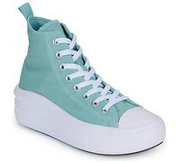 Baskets montantes enfant filles Converse CHUCK TAYLOR ALL STAR MOVE PLATFORM Bleu 38