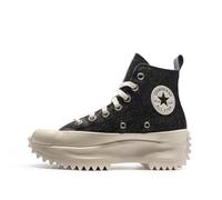 Converse Baskets Noires à Paillettes Femme Run Star Hike Noir 38-1/2FR