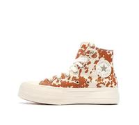Converse Baskets Oranges/Beige Femme Chuck Taylor All Star Lift