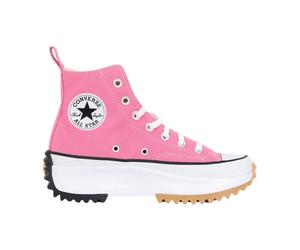 Converse - Baskets Roses Blanches Femmes Run Star Hike Hi - Femme - Chaussures - Rose - Taille: 41 EU