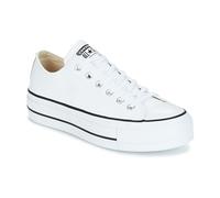 Converse Basse Platform Cuir - Blanc - 36