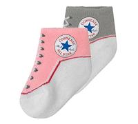 Converse Bébé Fille Baby Booties Set for Infant Boys and Girls (0-6 Months) Ankle Boot, Blanc, 0 3 Mois