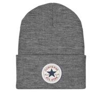 Converse Bonnet Beanie Chuck Patch Bonnet à Revers (Taille Unique - Gris) 53-62 10022137 A02 035