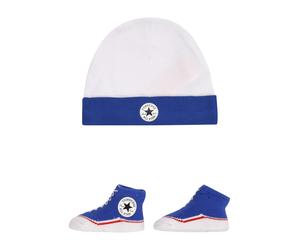 CONVERSE Bonnet gentiane / rouge / blanc, Taille 43-46