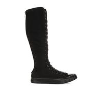 Converse - Botte en Cuir Haute en Noir - Femme - Chaussures - Noir - Taille: 37 EU