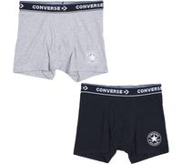 Converse Boxers 2 Pack Junior Boys Noir X Sml Jnr Male