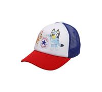CONVERSE Chapeau 'CAM BLUEY' bleu clair / bleu foncé / rouge / blanc, Taille 48-54