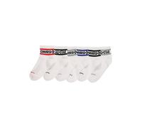 CONVERSE Chaussettes bleu / gris / rouge / noir / blanc, Taille 28-30