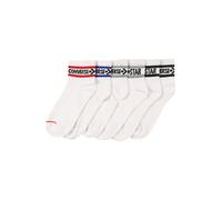 CONVERSE Chaussettes bleu / gris / rouge / noir / blanc, Taille 37,5-40