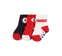 CONVERSE Chaussettes bleu marine / rouge / blanc, Taille 17-20