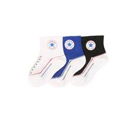 CONVERSE Chaussettes bleu / melon / noir / blanc, Taille 18-23