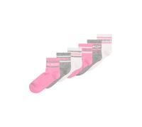 CONVERSE Chaussettes gris chiné / rose / blanc, Taille 7-9Y