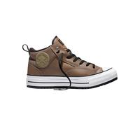Converse - Chaussures déperlantes et chaudes - Chuck Taylor All Star Malden Street Boot Taupe/Black/White en Cuir - Taille 41.5 - Marron Marron 41.5