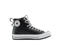 Converse - Chaussures déperlantes et chaudes - Chuck Taylor All Star Water-Repellent Hiker Boot Black/Black/White pour Homme en Cuir - Taille 42 - Noir 42