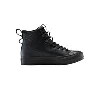 Converse - Chaussures déperlantes et chaudes - Chuck Taylor All Star Water-Repellent Hiker Boot Black/Black/Black pour Homme en Cuir - Taille 45 - Noir 45