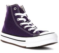 Converse Chaussures Fille Chuck Taylor À Lacets En Toile Violet EU 36-41