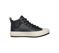 Converse - Chaussures montantes chaudes - Chuck Taylor All Star Malden Street Boot Mid Eclipse en Cuir - Taille 43 - Noir Noir 43