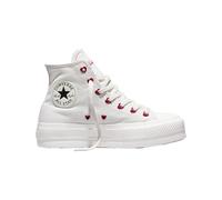 Converse - Chaussures montantes en toile - Chuck Taylor All Star Lift High Vintage White/Egret/Days Ahead pour Femme - Taille 36 - Blanc Blanc 36