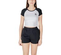 Converse Chemise Printemps Femme Blanc : Taille - L Taille : L