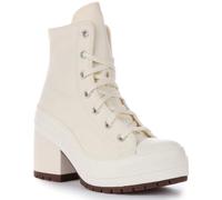 Bottes pour Femme - Converse Chuck 70 De Luxe Heel - Beige - Cuir - Lacets 38