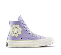 Converse Chuck 70 Hi "Flower Patch" - Taille: 40 Violet Heat / Egret / Lemon Slushy