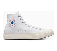 Converse Chuck 70 Leather White/fossilized/egret Taille: 36.5 | Baskets Outlet | Unisex | Blanche