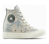 Converse Chuck 70 Wedge Platform Washed Denim Wet Stone/wet Stone/egr Taille: 39.5 | Baskets Outlet | Femme | Bleu
