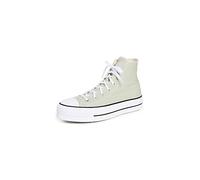 Converse Chuck All Star Lift 1367665_BE Baskets pour Femme Blanc/Noir Pointure 38,5 UE, Sauge, 38 EU