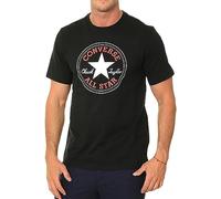 CONVERSE Chuck Patch Tee T-Shirt, Noir, L Unisex Adult