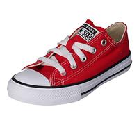 Converse Chuck Taylor All Star Core Ox - Sneakers Basses - Mixte Enfant - Rouge (Red) - 33 EU