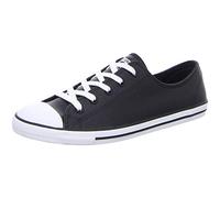 Converse Chuck Taylor All Star Dainty Ox, Sneakers Basses Femme, Noir (Schwarz/Weiß Schwarz Weiß), 42 EU