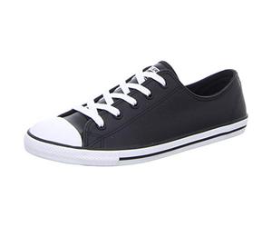 Converse Chuck Taylor All Star Dainty Ox, Sneakers Basses Femme, Noir (Schwarz/Weiß Schwarz Weiß), 42 EU