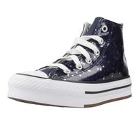 Converse Chuck Taylor All Star Eva Lift Glitter Platform Unisexe Enfant, Bleu marine/blanc/aigrette, 1.5 Little Kid