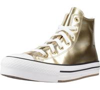 Converse Chuck Taylor All Star Eva Lift Platform Metallis Couleur D'or