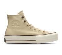 Baskets montantes femmes Converse CHUCK TAYOR ALL STAR LIFT PLATFORM WEATHERIZED LEATHER Beige 40
