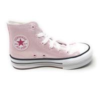 Converse Chuck Taylor All Star Fille Hi A17128C,Rose Glitter,Semelle amortissée,Tissu embout en caoutchouc, rose, 33.5 EU