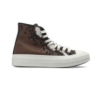 Converse - Chuck Taylor All Star First String High Woven Leather - Femme - Chaussures - Brun - Taille: 40 EU