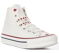 Converse Chuck Taylor All Star Hi Slip Baskets Toile Femme Blanc UK 3-8