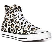 CONVERSE Chuck Taylor All Star Imprimé Mode Femmes Baskets En Léopard UK 3 - 8