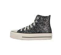 Baskets montantes femmes Converse CHUCK TAYLOR ALL STAR LIFT PLATFORM GLITTER Noir 36