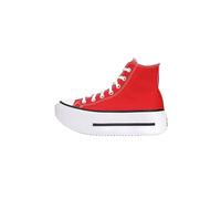Converse Chuck Taylor All Star Lift Chaussures à plateforme à double empilage pour adulte Unisexe, Rouge, noir, blanc, 40 EU