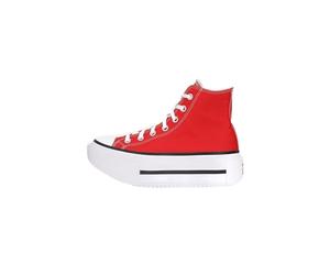 Converse Chuck Taylor All Star Lift Chaussures à plateforme à double empilage pour adulte Unisexe, Rouge, noir, blanc, 40 EU
